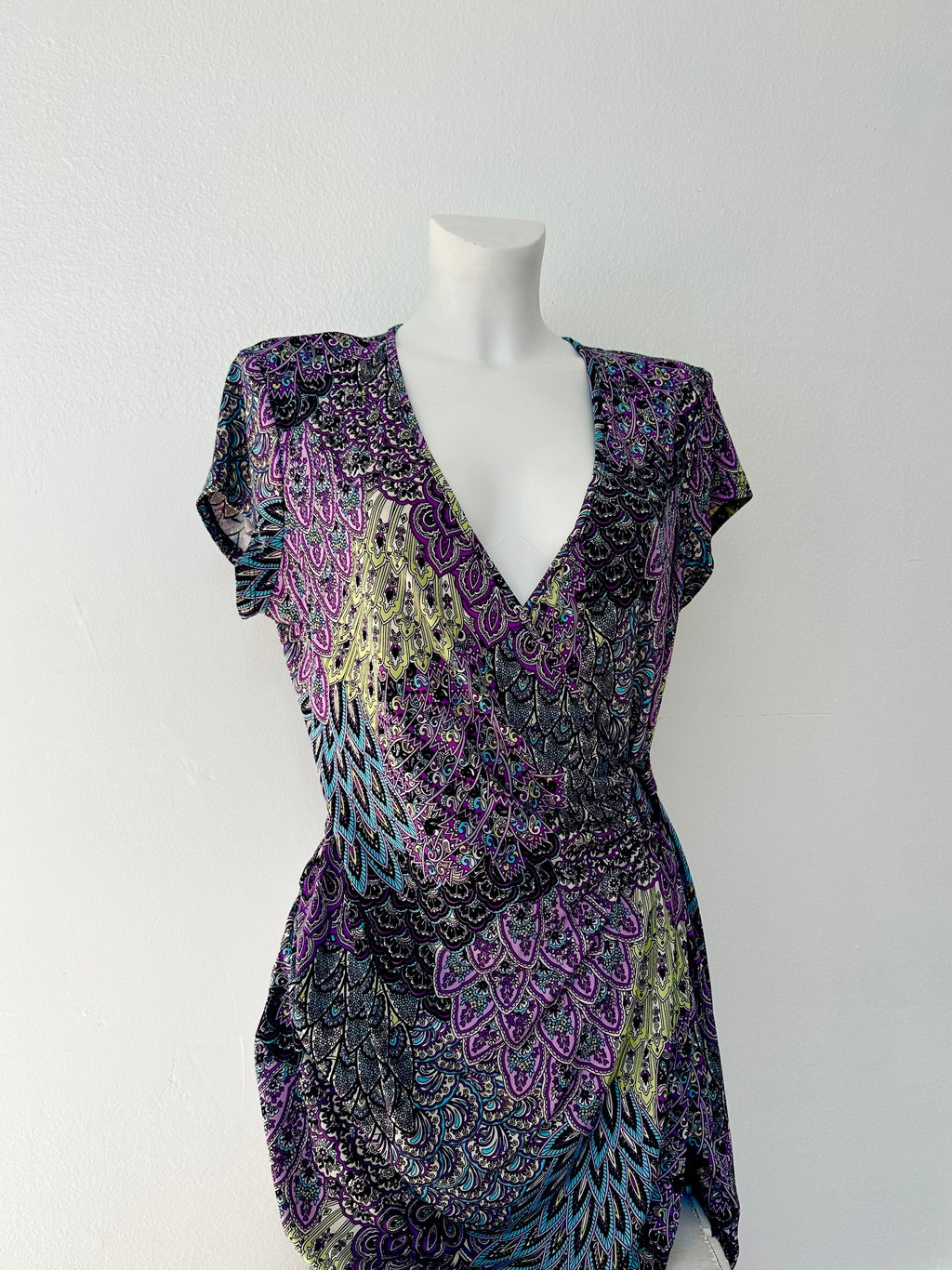Midnight Peacock Print - Upcycled & Custom