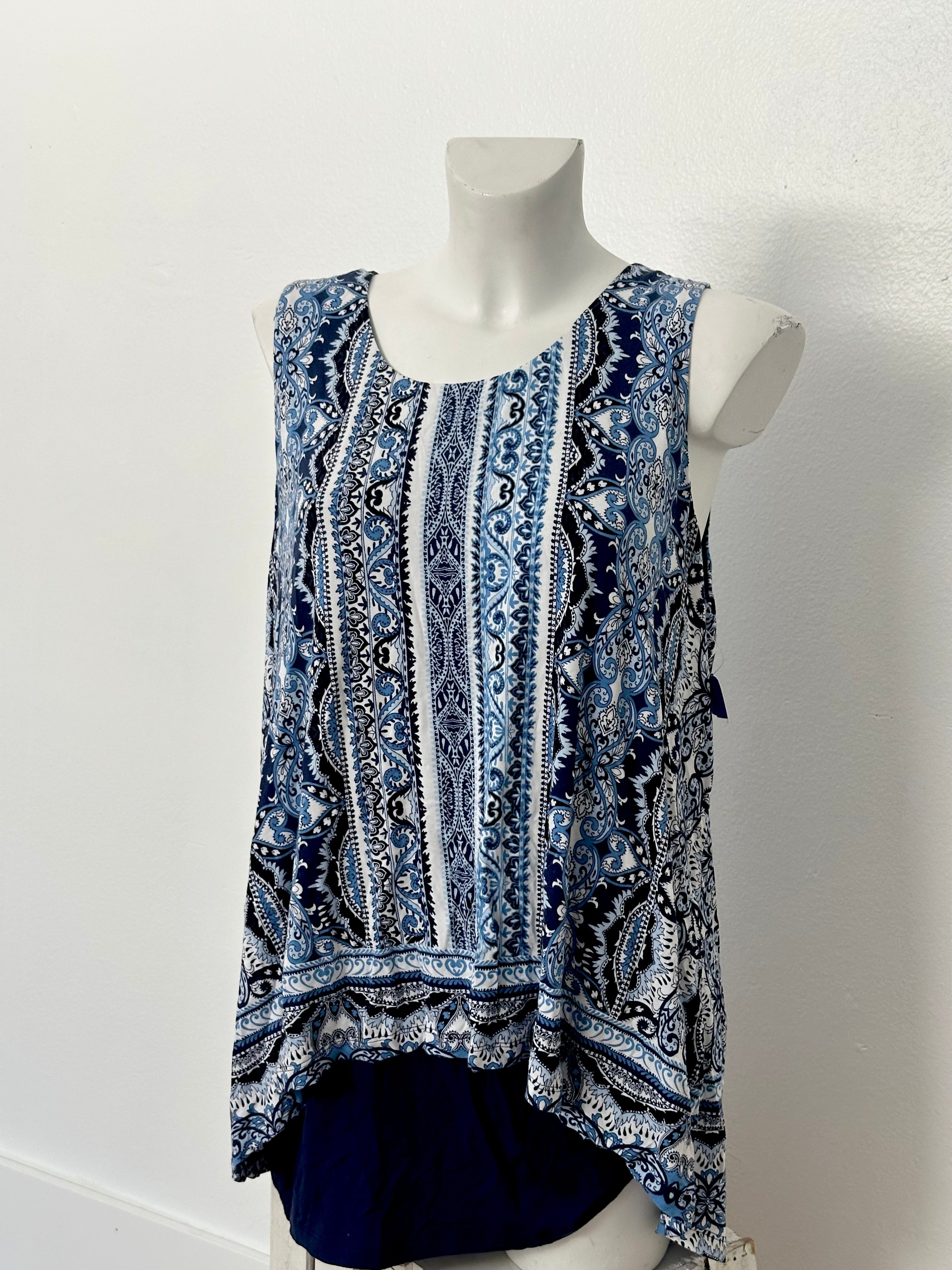 Greek Summer Print - Upcycled & Custom