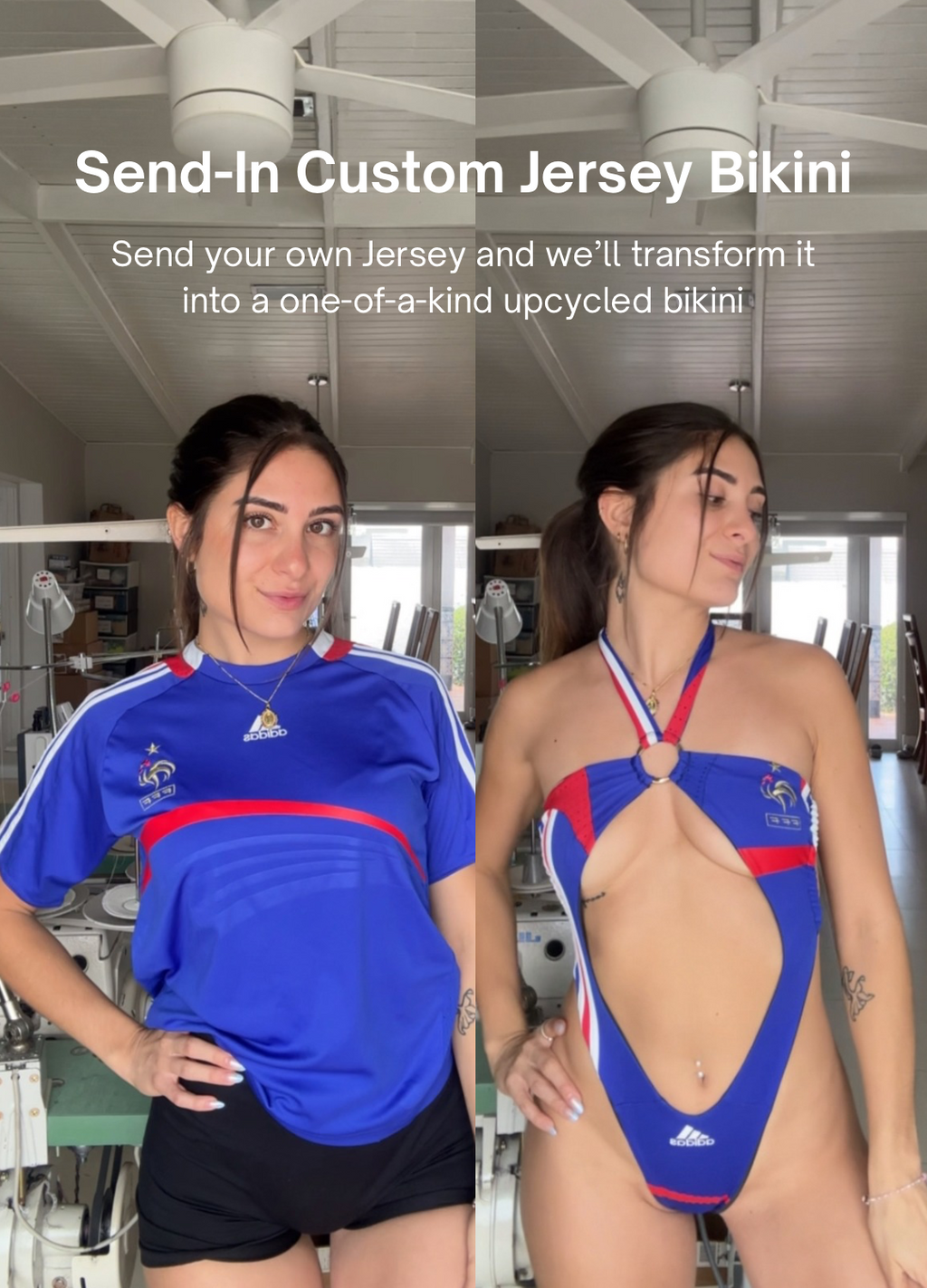 Send-In Custom Jersey Bikini